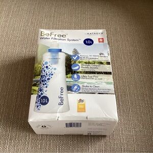 New in box Katadyn Befree 1L water bottle filter